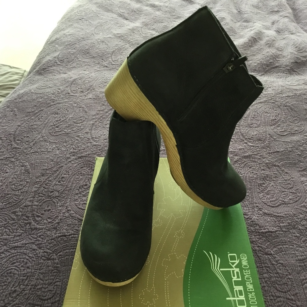 Dansko Black Bootie